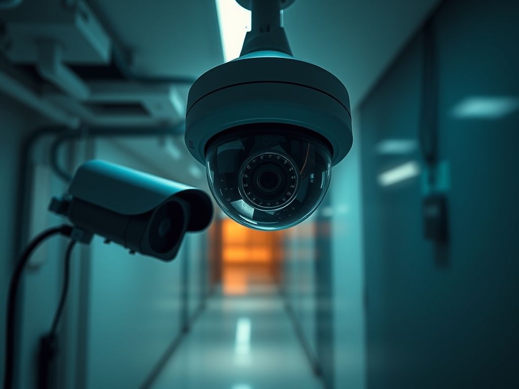 Câmera de segurança para empresas de grande porte