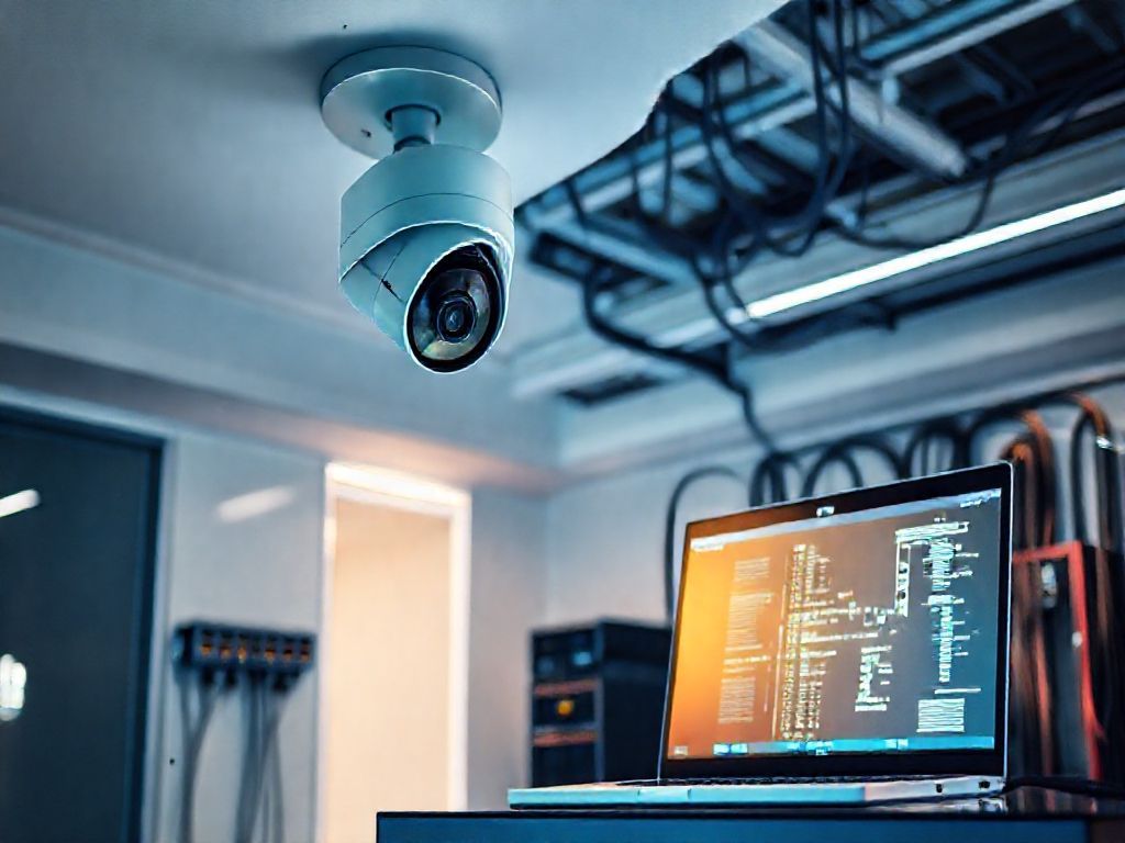 Câmera de segurança para uso interno