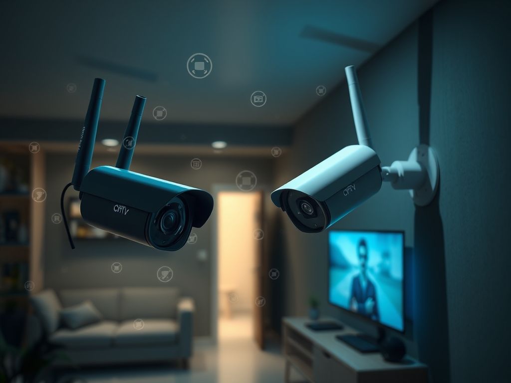 Câmera IP com Armazenamento em Nuvem Câmera IP com Armazenamento em Nuvem