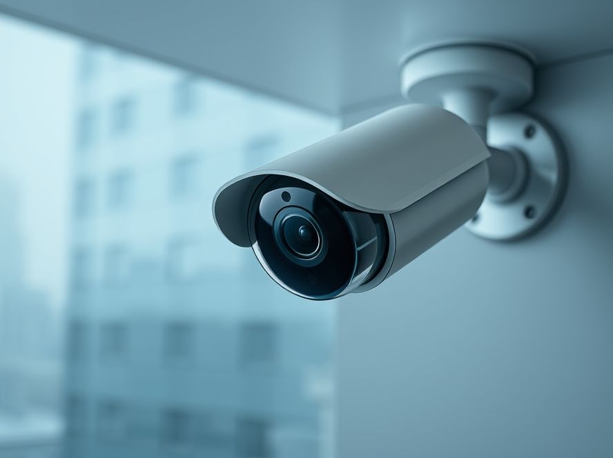 Câmeras de segurança com imagens em tempo real