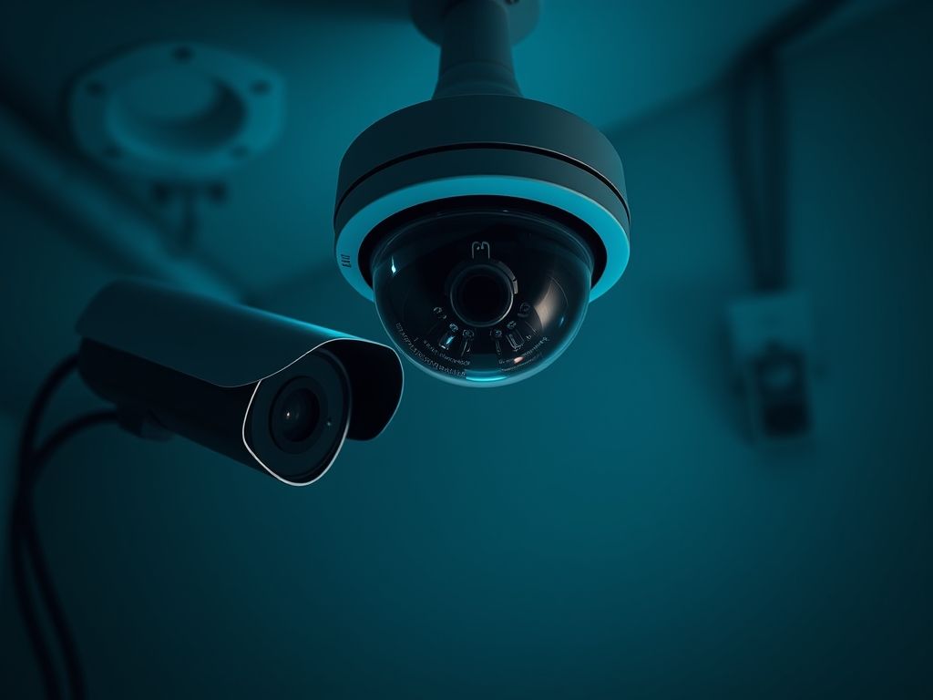 Câmeras de segurança com instalação sob medida