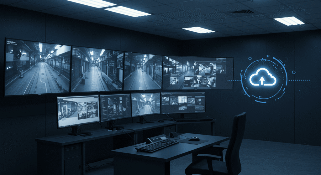 quanto tempo fica gravado câmera de segurança