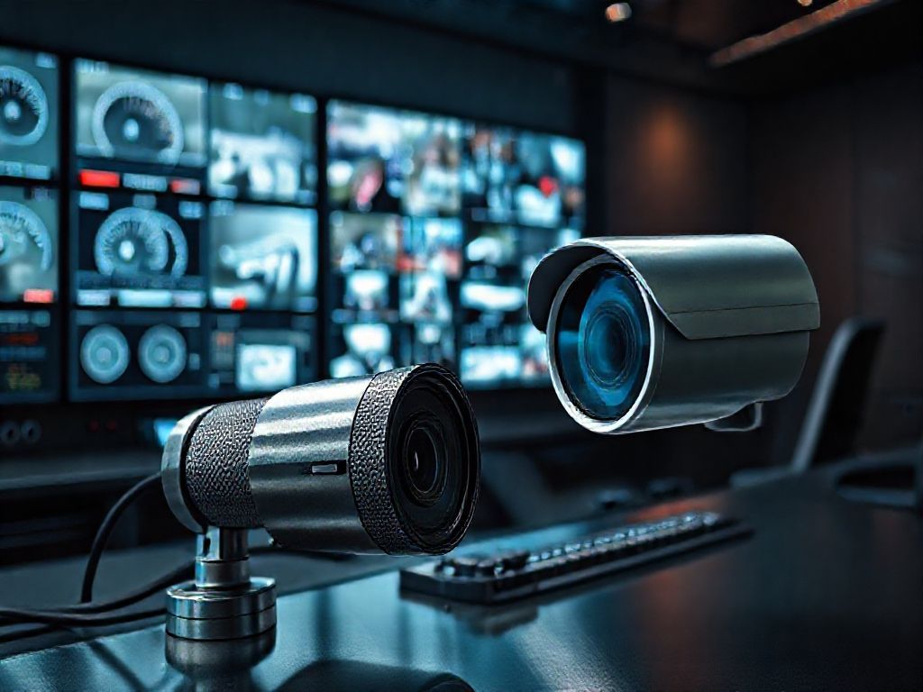 Sistema de câmeras com tecnologia analógica