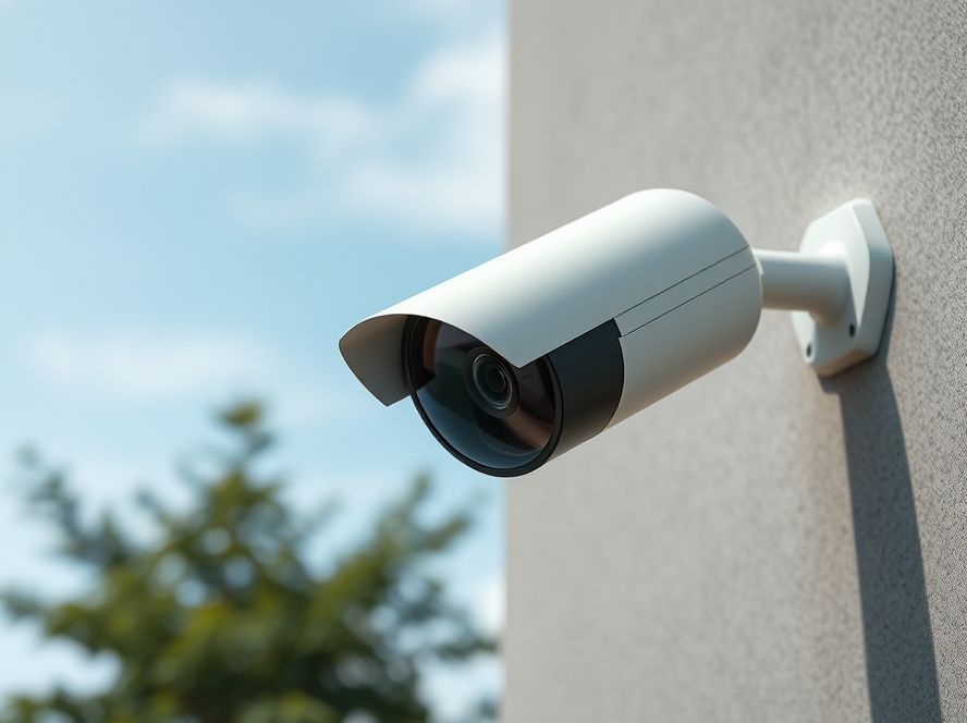 Sistema de segurança com câmeras externas Sistema de segurança com câmeras externas