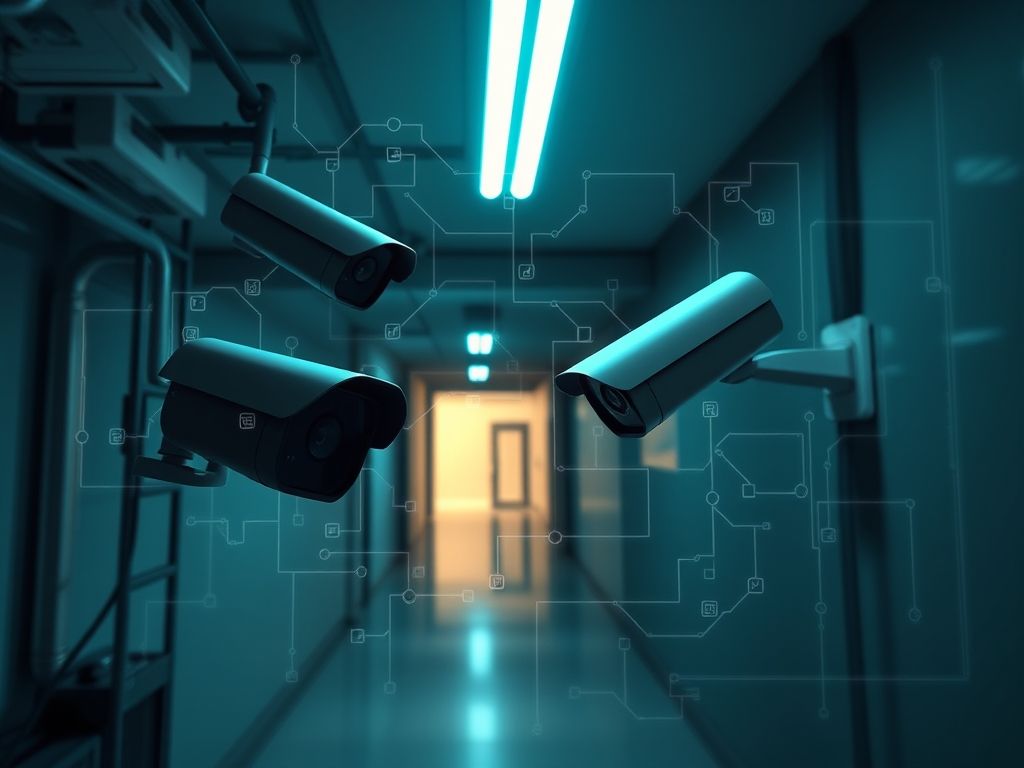 Câmera de segurança com suporte a 4 canais Câmera de segurança com suporte a 4 canais