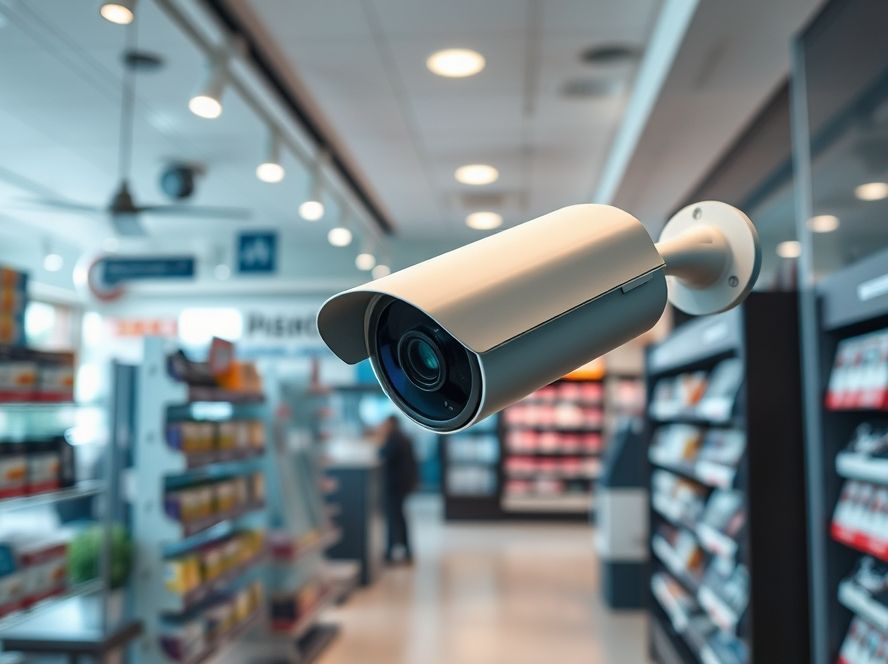 Sistema de câmeras de segurança para lojas Sistema de câmeras de segurança para lojas