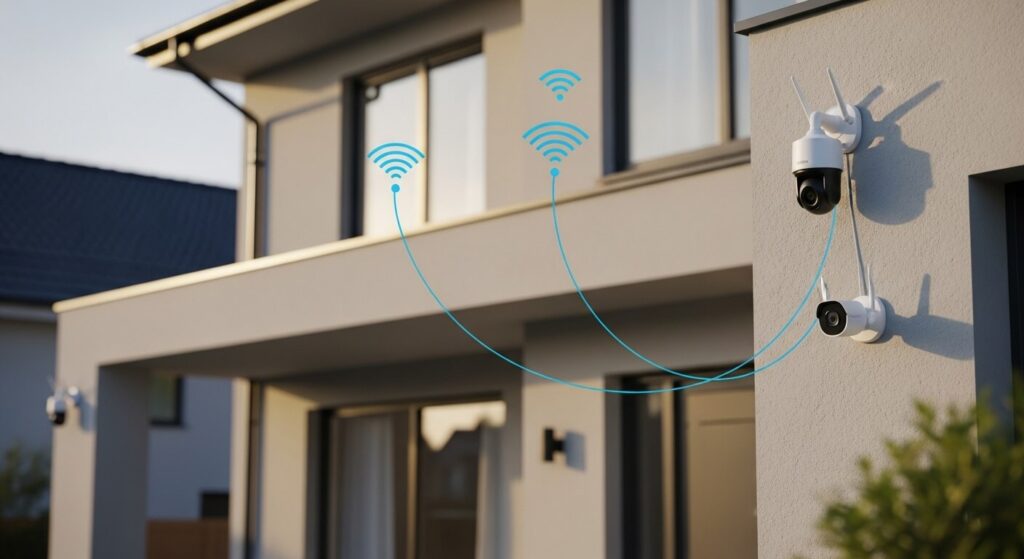 sistema de câmeras de segurança wifi