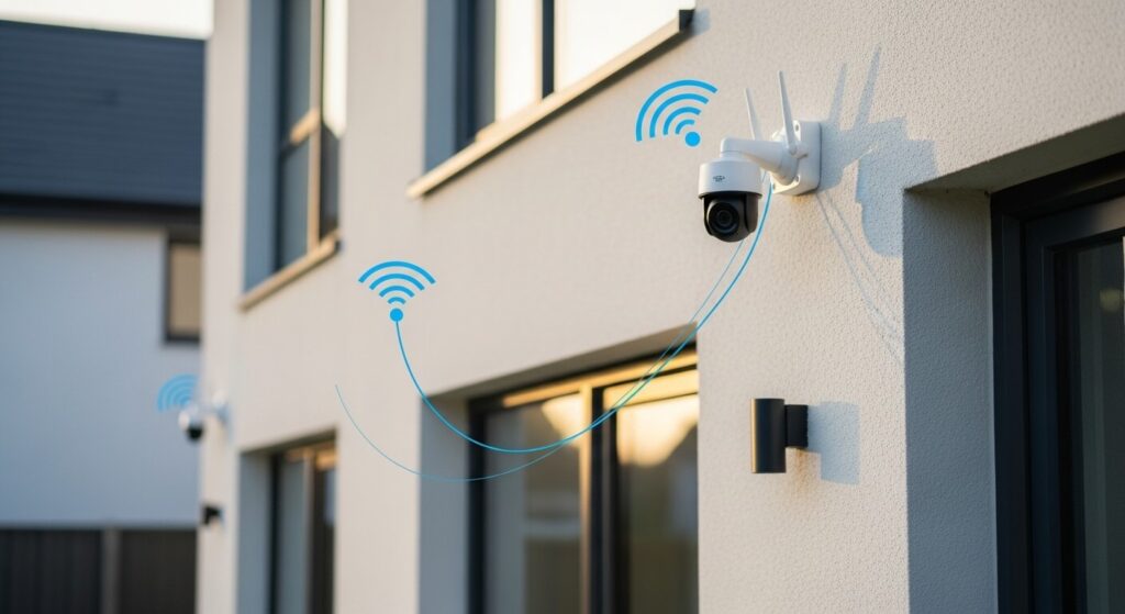 sistema de câmeras de segurança wifi