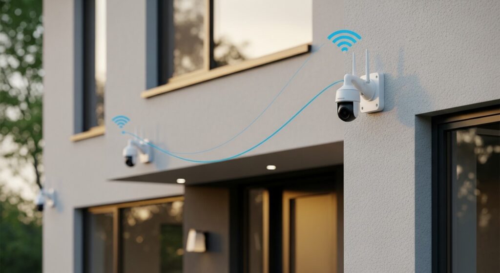 sistema de câmeras de segurança wifi