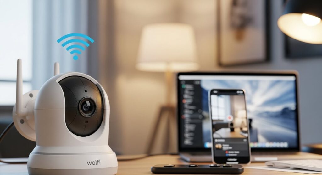 câmera de segurança wifi com gravação