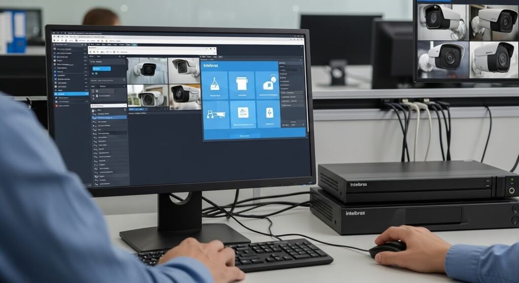 como acessar dvr intelbras pelo pc