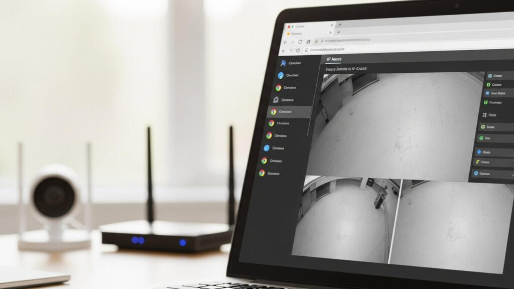 acessar câmera ip pelo navegador