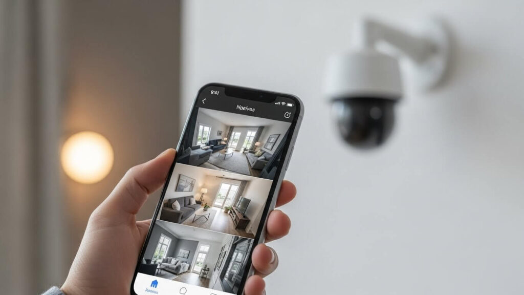aplicativo para ver câmera de segurança no celular