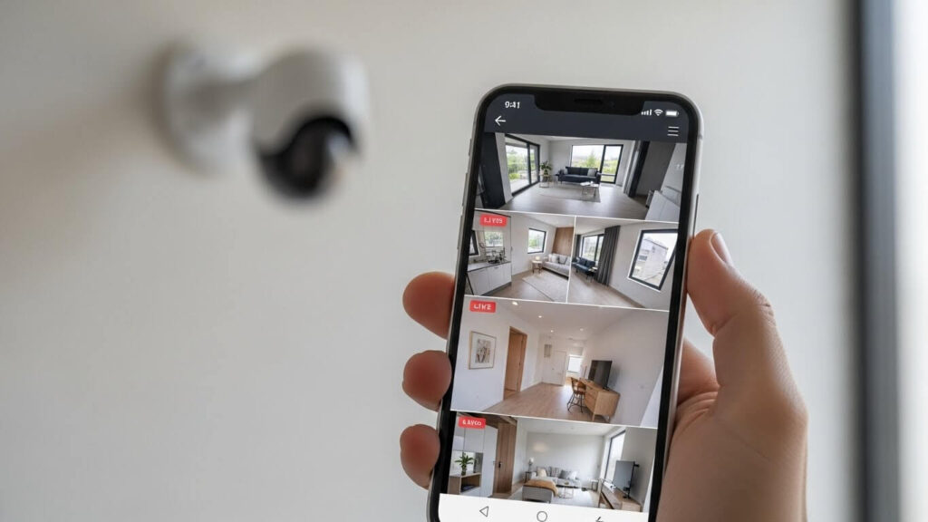 aplicativo para ver câmera de segurança no celular