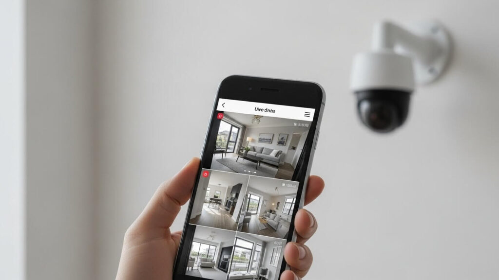 aplicativo para ver câmera de segurança no celular