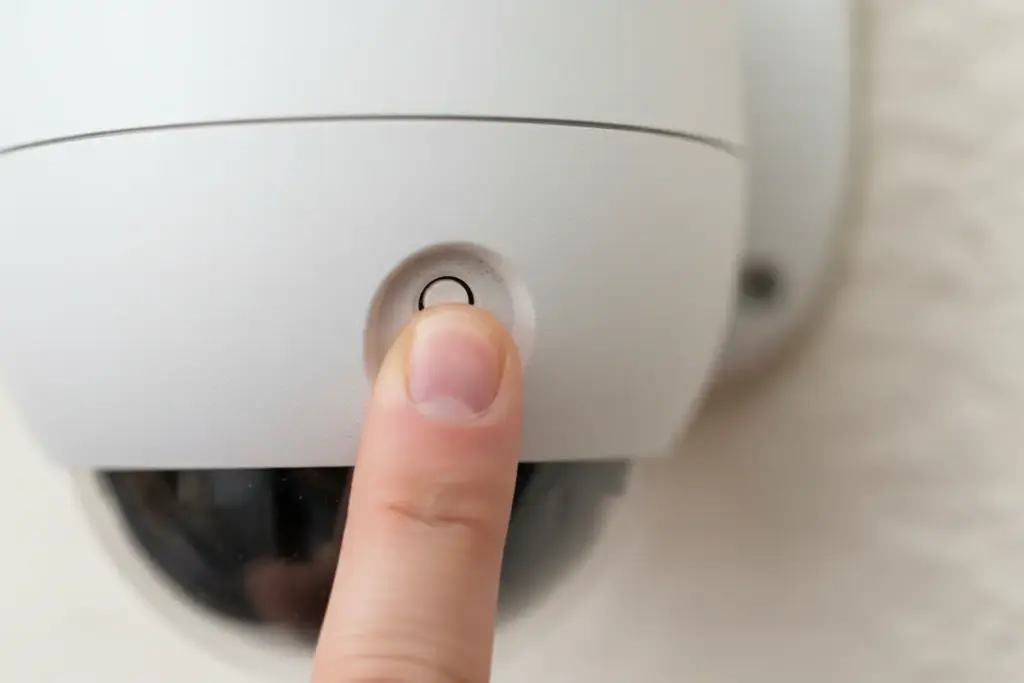 Passo a passo detalhado para realizar o reset físico de uma câmera