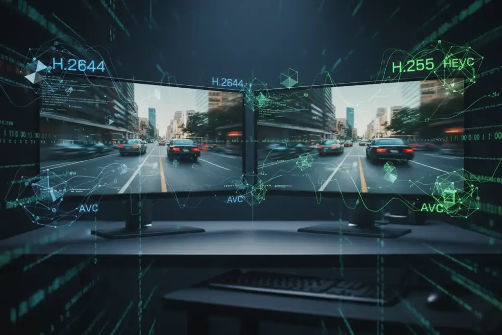 Quanto Tempo Grava um HD de 500GB no DVR? Tudo o que Você Precisa Saber! 2 Comparativo técnico entre codecs H.264 e H.265 DVR