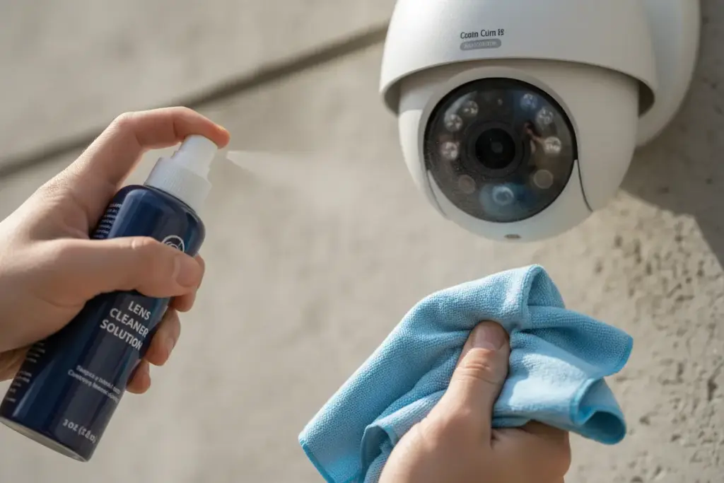 Saiba Como Limpar Lente de Câmera de Segurança de Forma Prática e Eficaz! 2 Guia prático passo a passo de limpeza de lente