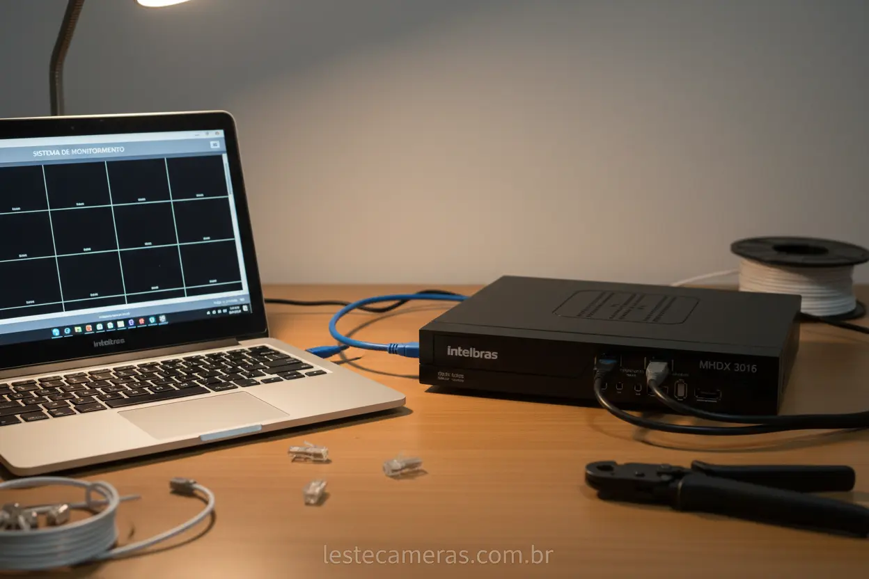 Preparação para Configurar DVR Equipamentos de segurança eletrônica para configuração