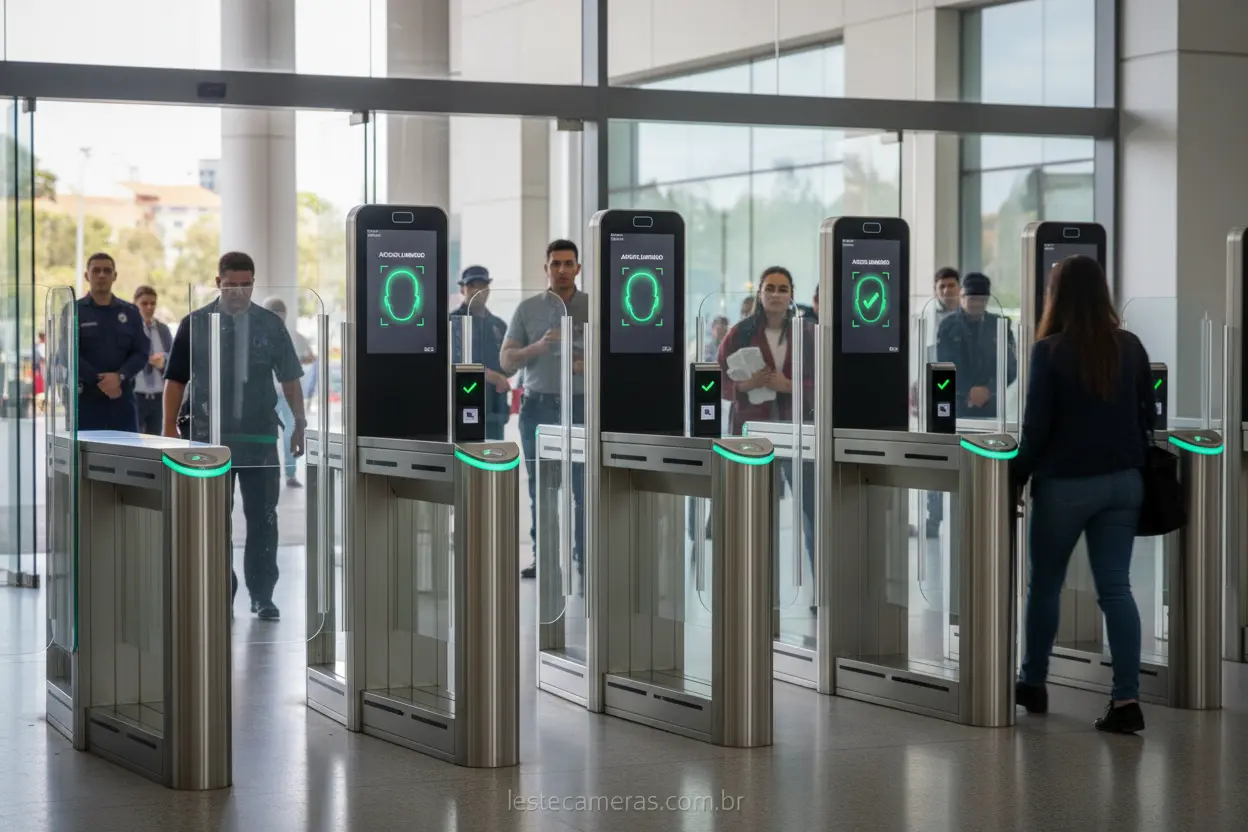 Segurança reforçada com biometria.