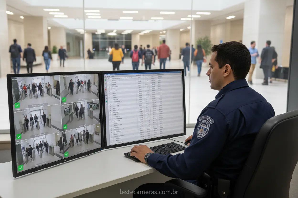 Monitoramento de controle de acesso em tempo real